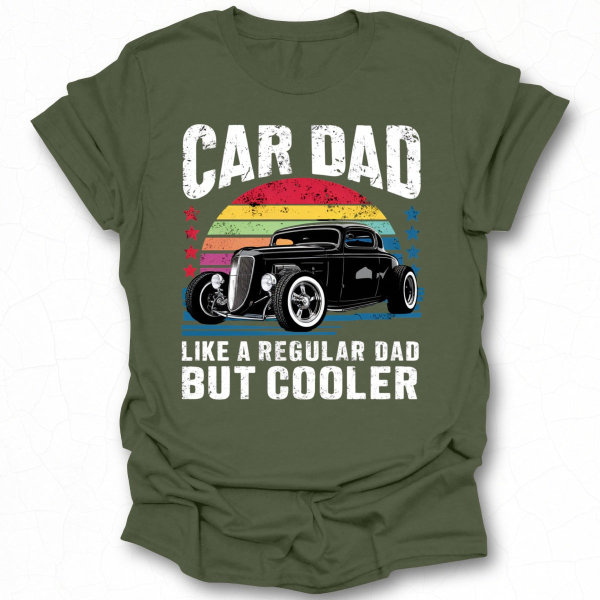 Car Dad Like a Regular Dad But Cooler Shirt
