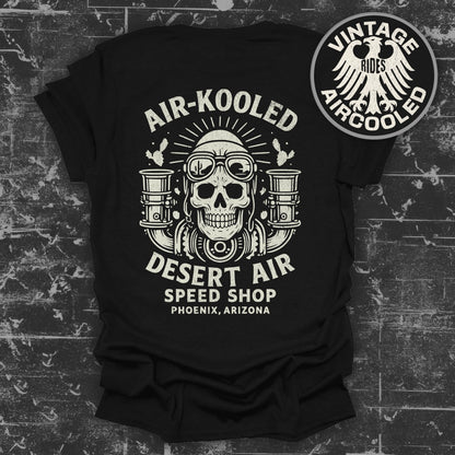Air-Kooled Desert Air Speed Shop Vintage T-Shirt product type