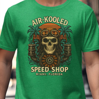 Air-Kooled Speed Shop Miami Florida T-Shirt product type