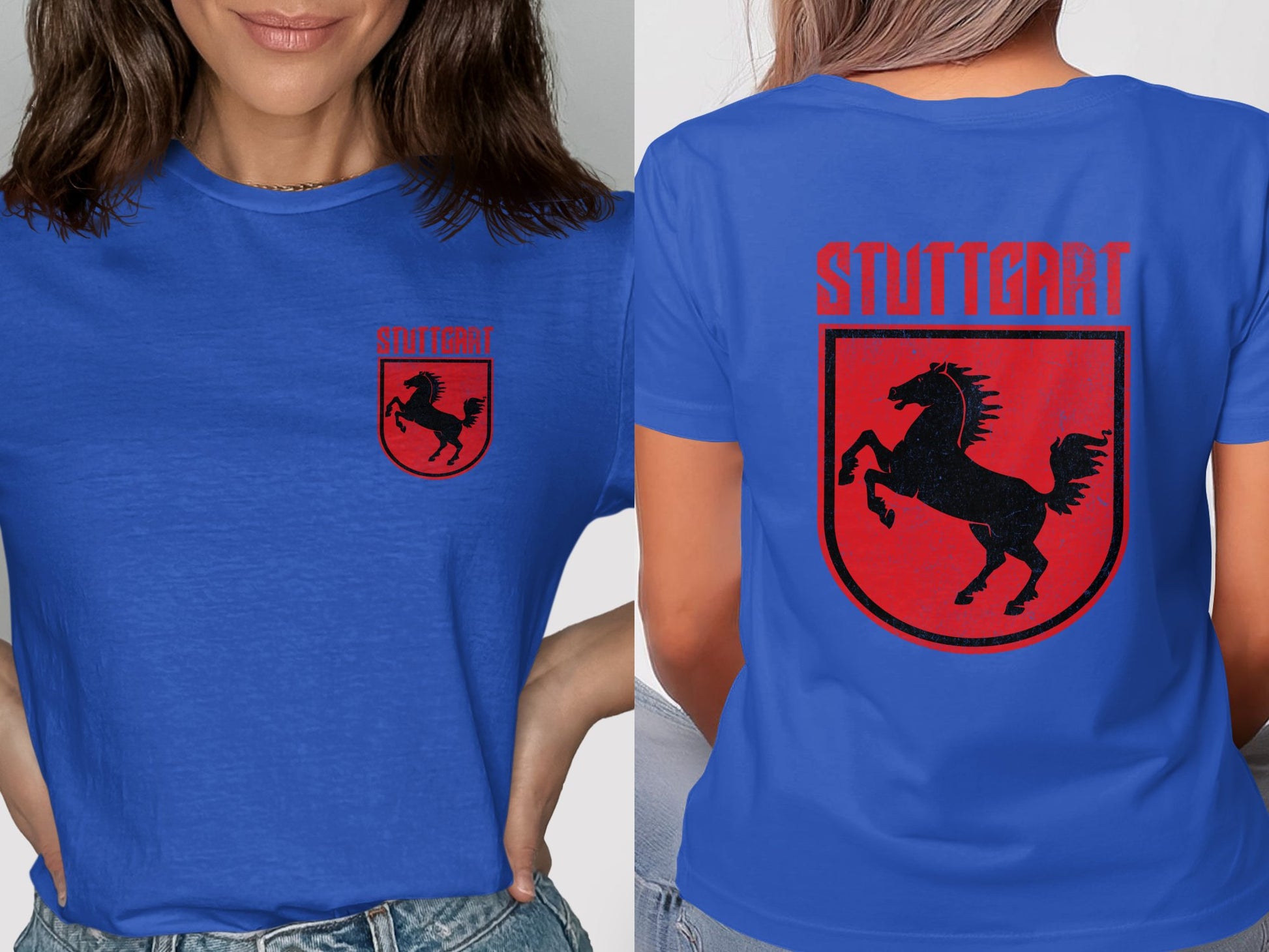 Stylish Stuttgart Crest Design T-Shirt product type