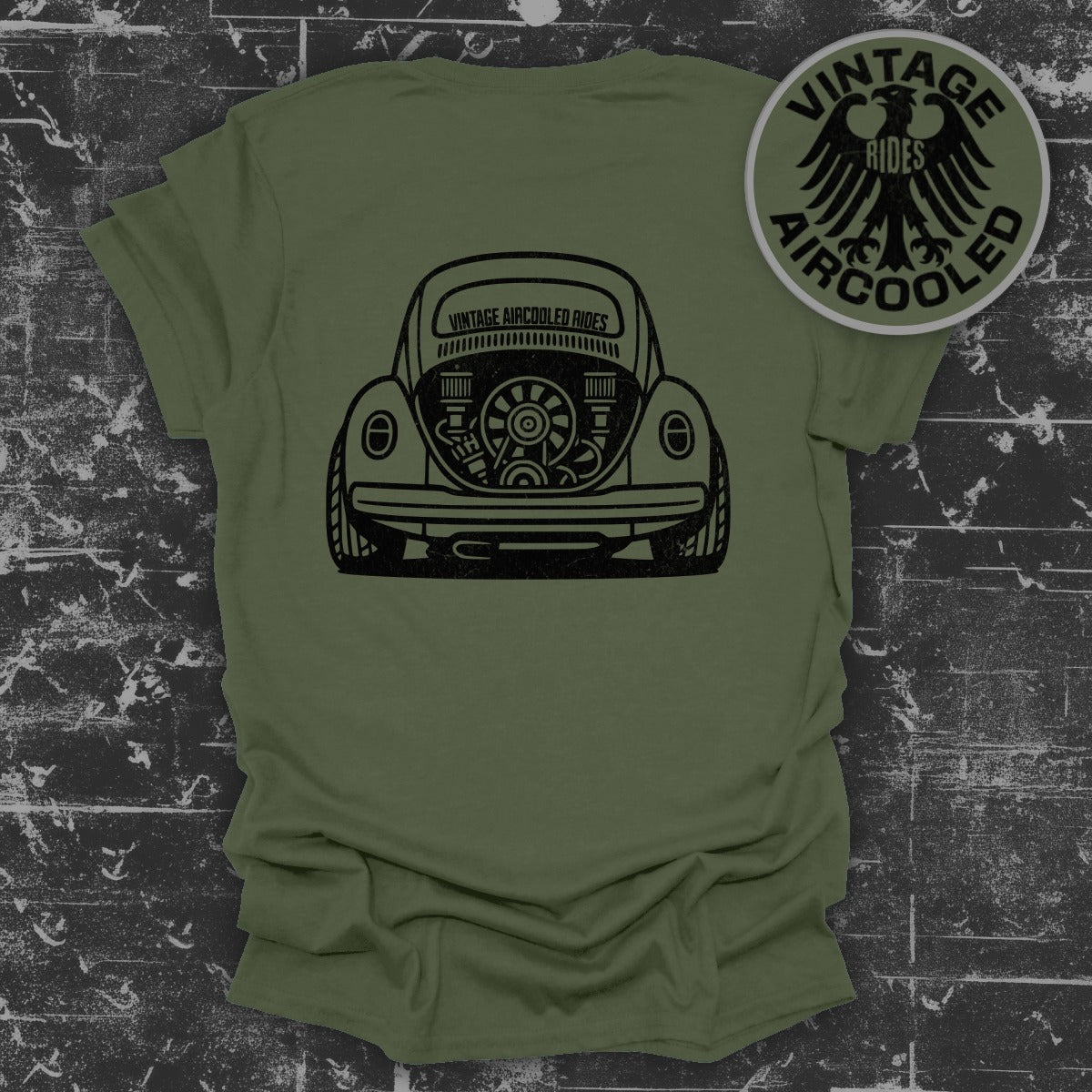 Vintage Aircooled Rides Classic Car Apparel