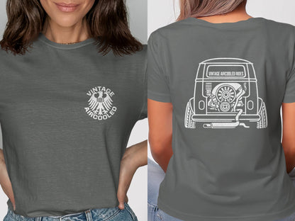 Vintage Aircooled Rides Graphic Tee Shirt product