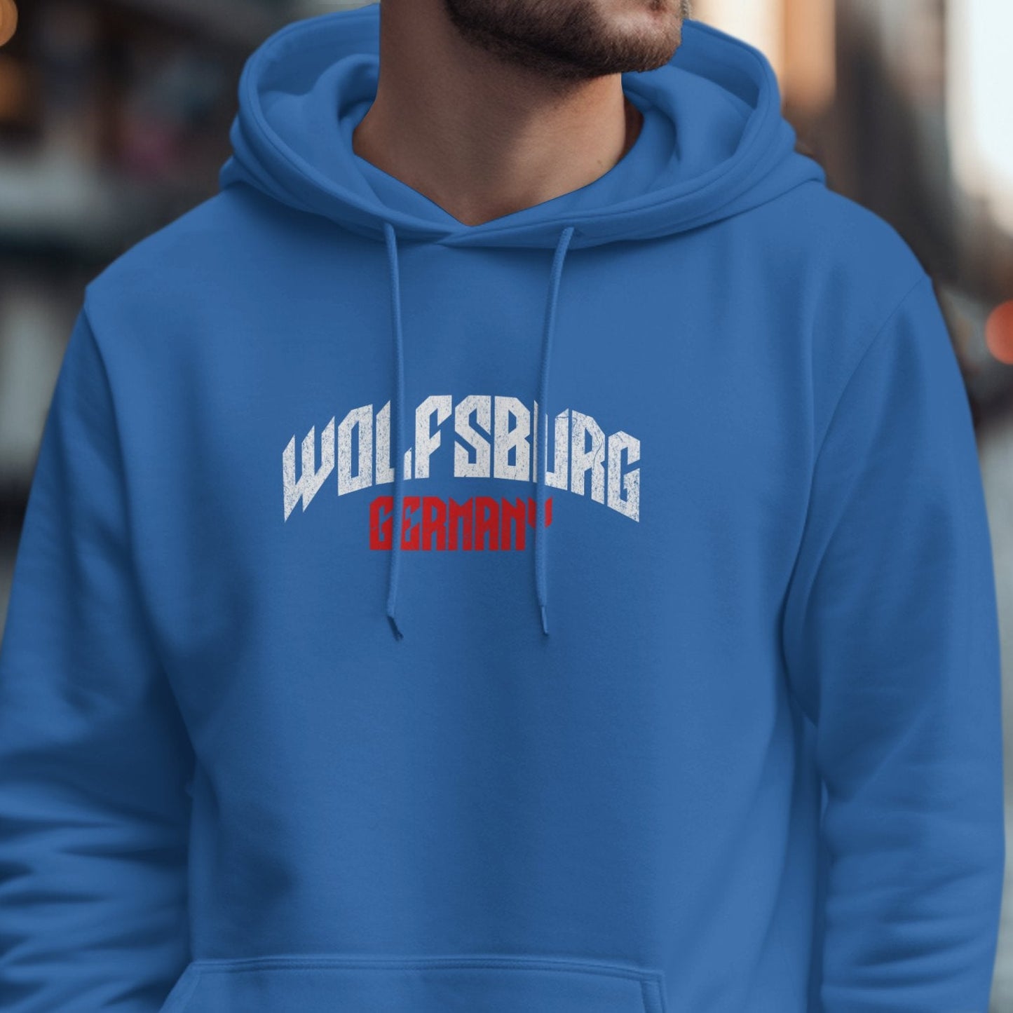 Wolfsburg Germany Text Design Men's Hoodie product