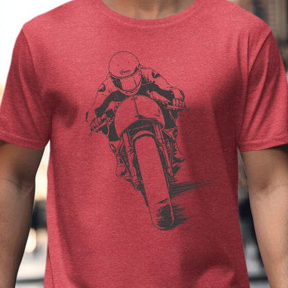 Motorcycle Racing Graphic Design T-Shirt product type