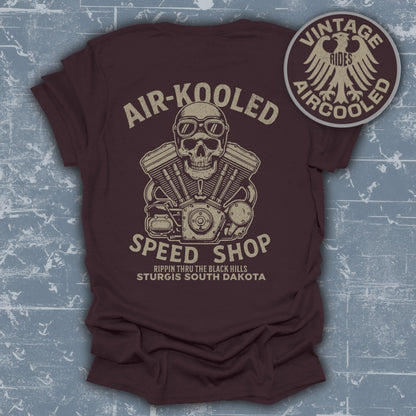 Air-Kooled Speed Shop Vintage Rides T-Shirt product
