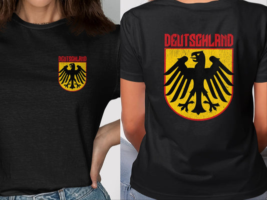 Deutschland Eagle Emblem Graphic Tee Shirt product type