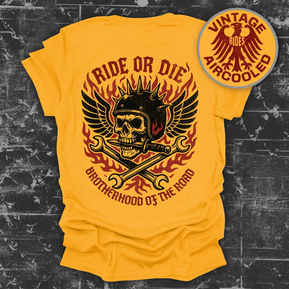 Ride or Die Brotherhood of the Road t-shirt product