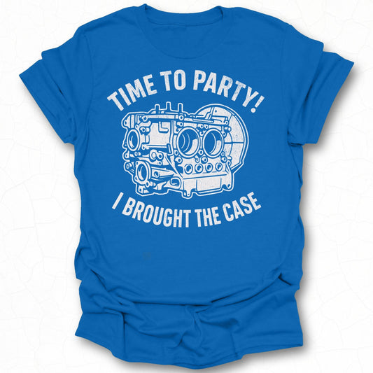 Time to Party I Brought the Case Graphic T-shirt