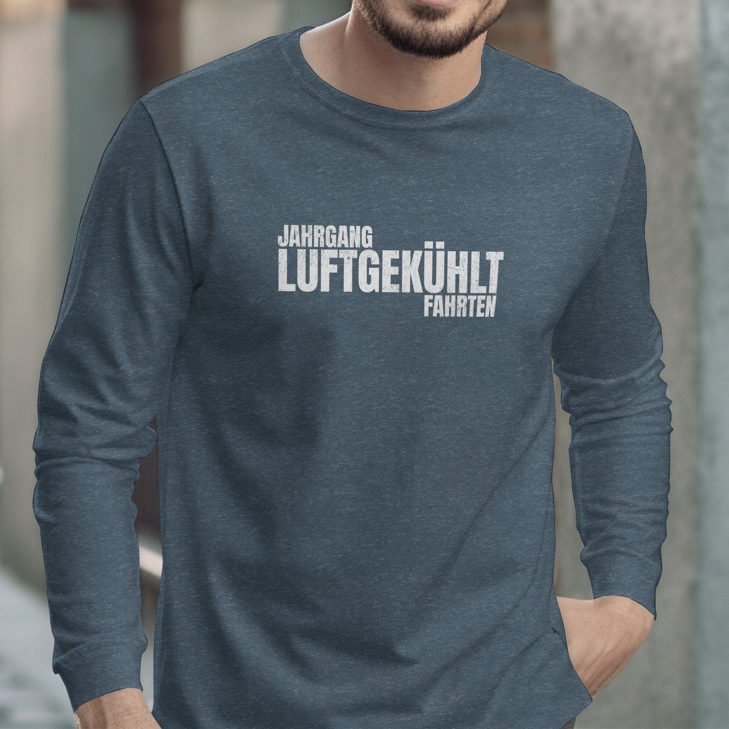 Jahrgang Luftgekuhlt Fahrten long sleeve shirt product