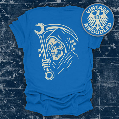 Grim Reaper Mechanic Graphic T-Shirt Product Type