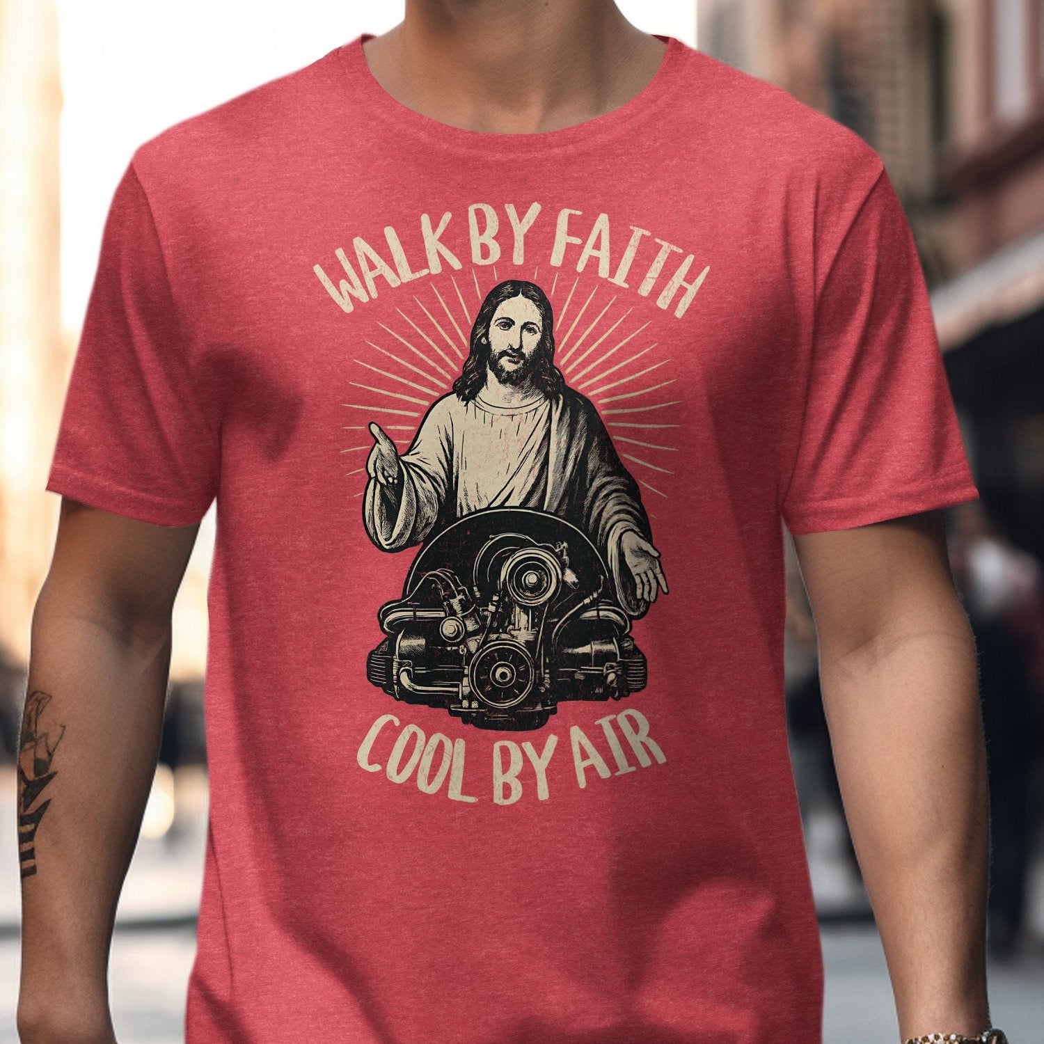 Walk By Faith Cool By Air Graphic T-Shirt product