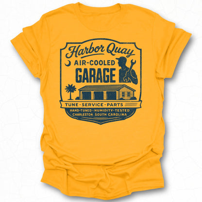 Harbor Quay Air-Cooled Garage Tune Service T-shirt
