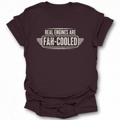 Real Engines Are Fan-Cooled Graphic Tee