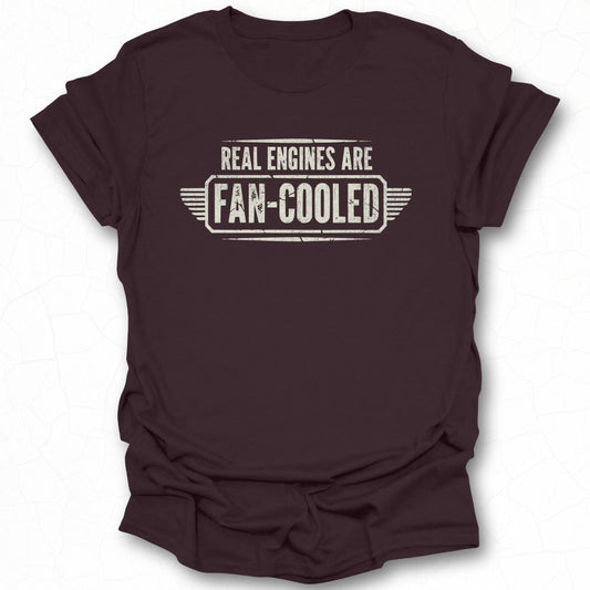Real Engines Are Fan-Cooled Graphic Tee