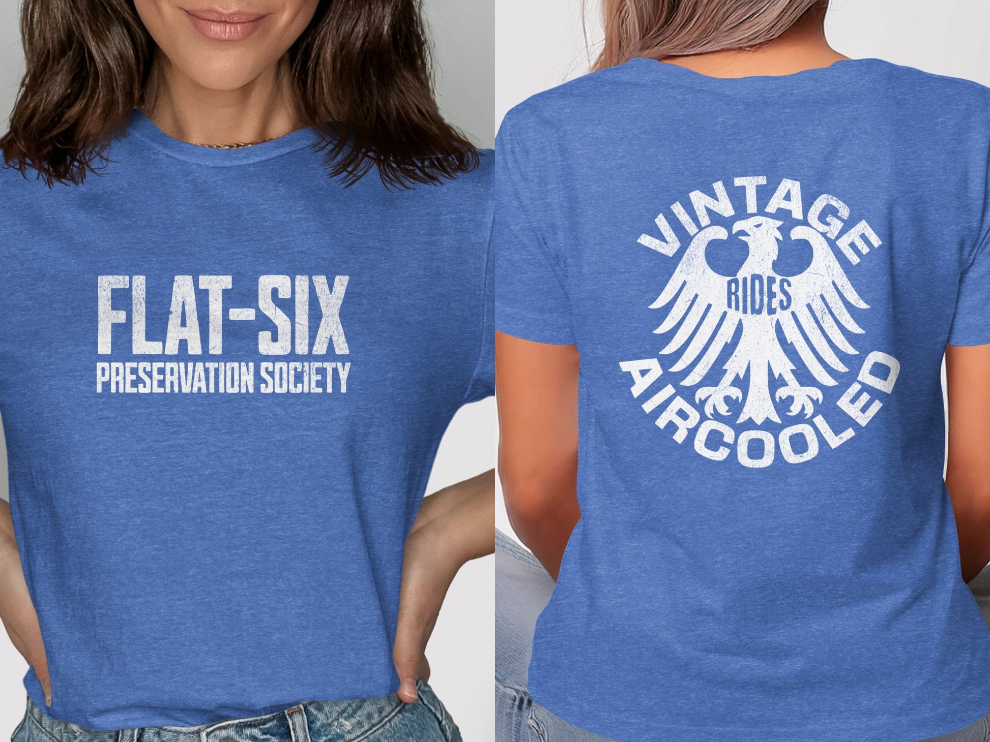 Vintage Aircooled Flat-Six Graphic T-Shirt product