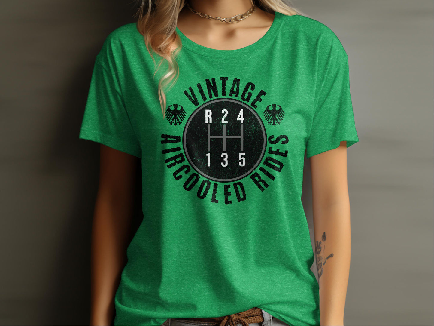 Vintage Aircooled Rides Graphic Tee product
