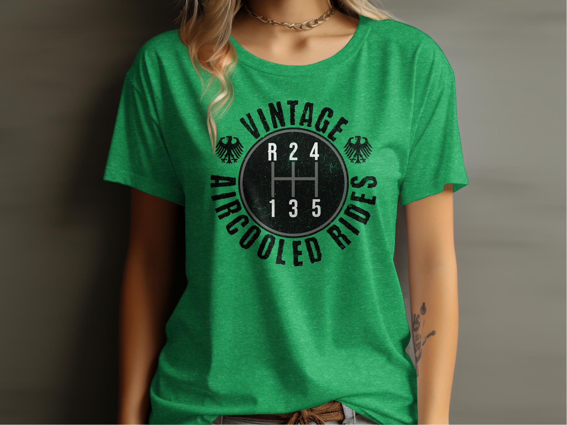 Vintage Aircooled Rides Graphic Tee product