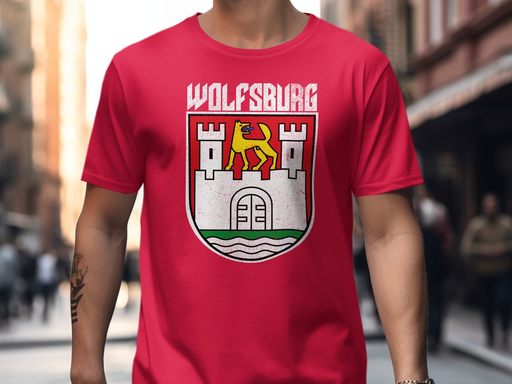 Wolfsburg Graphic Red Shirt product