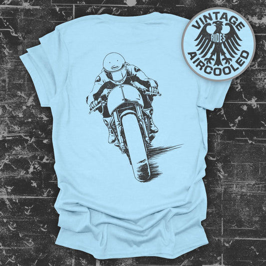 Vintage Rides Aircooled Motorcycle Graphic T-Shirt product