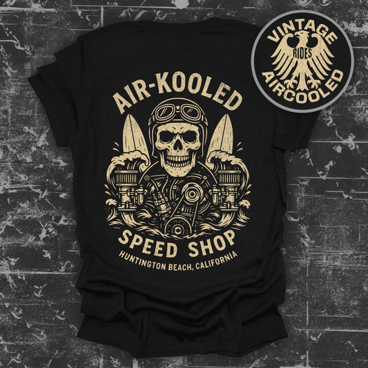 Air-Kooled Speed Shop Vintage Aircooled T-Shirt product type