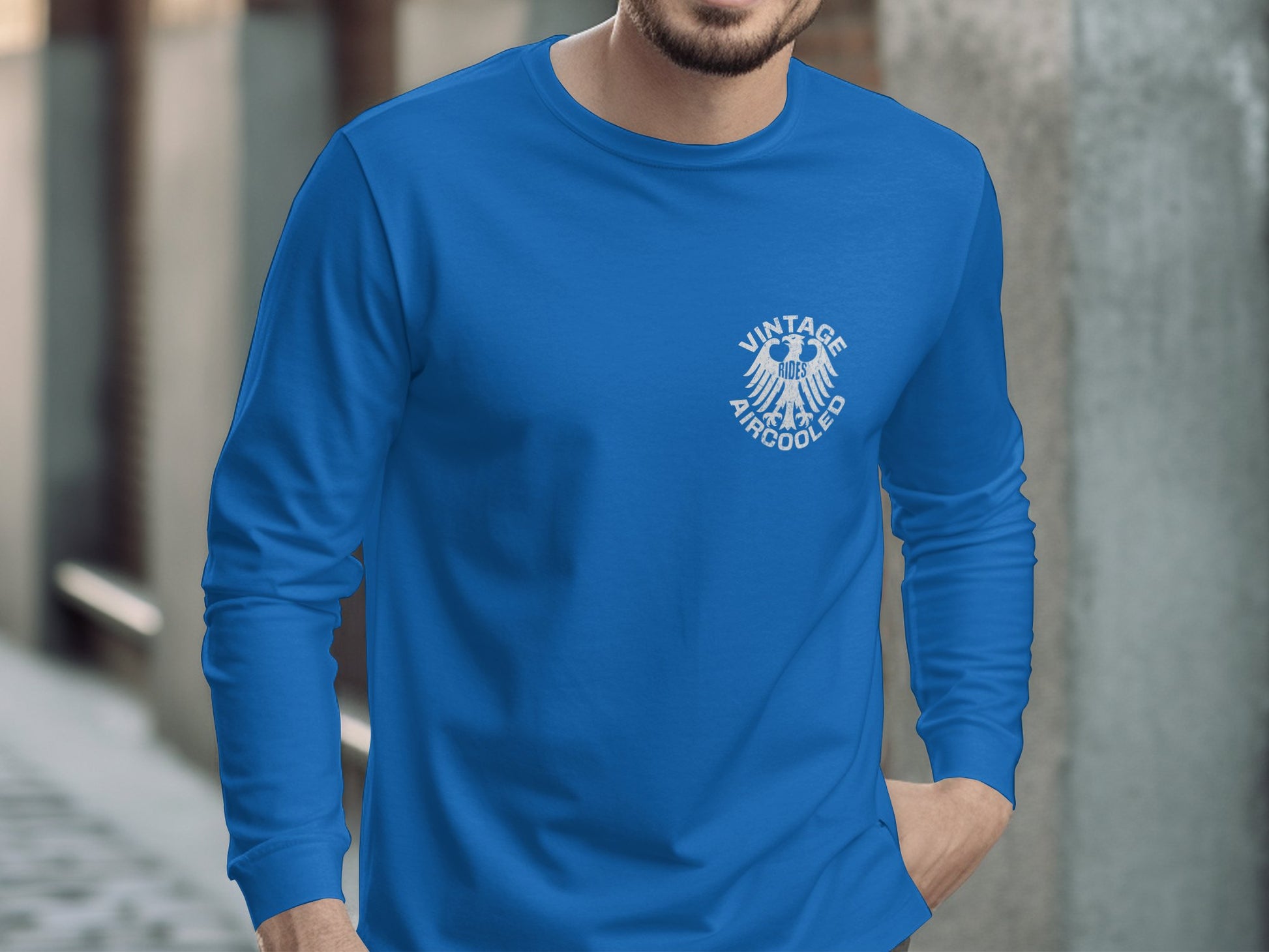 Vintage Aircooled Graphic Long Sleeve Shirt product type