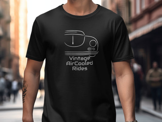 Vintage AirCooled Rides Graphic Tee product