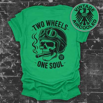 Two Wheels One Soul Vintage Aircooled T-Shirt
