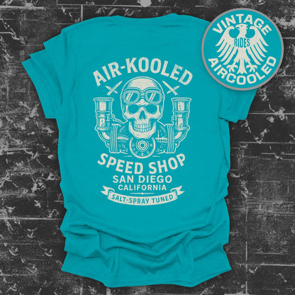 Air-Kooled Speed Shop San Diego California T-shirt product