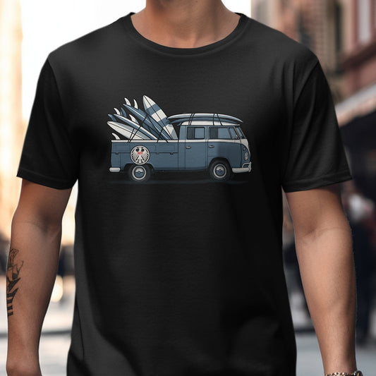 Vintage Surf Van Graphic Tee Stylish Apparel product