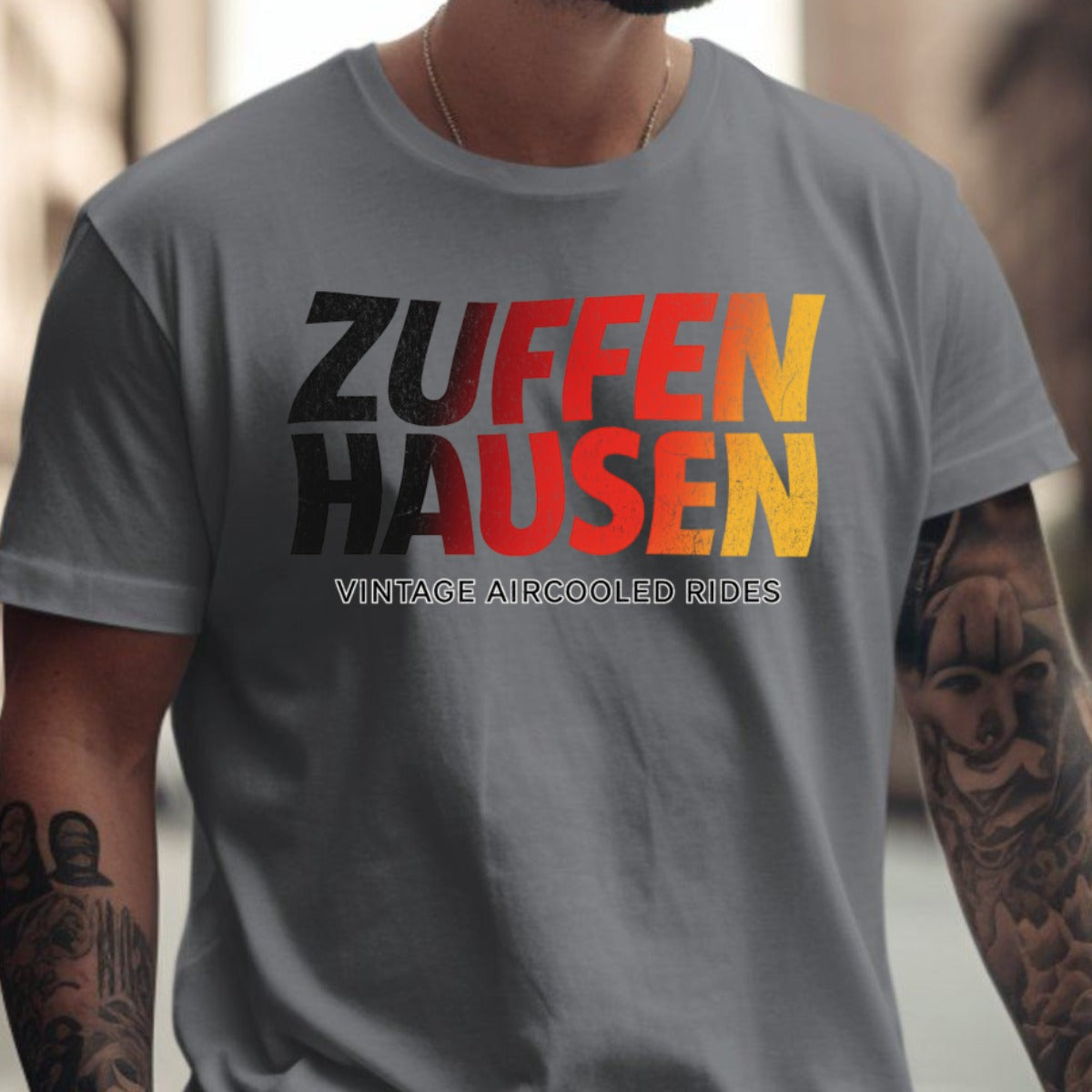 Zuffen Hausen Vintage Aircooled Rides T-shirt product type
