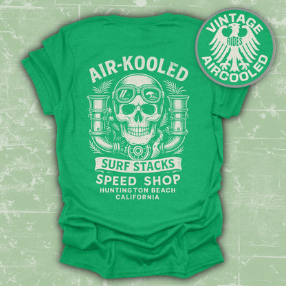 Air-Kooled Surf Stacks Speed Shop California T-shirt product