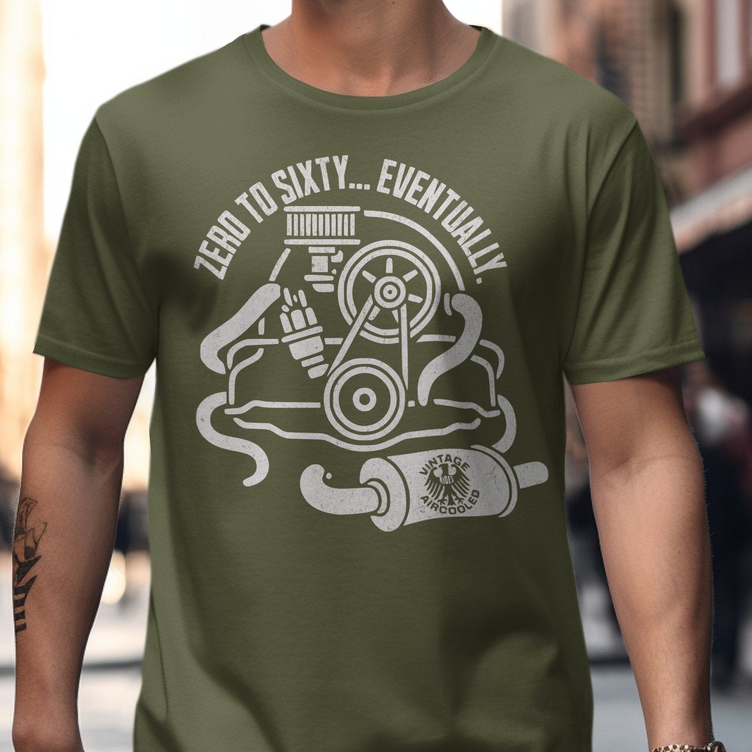 Zero to Sixty Eventually Graphic T-shirt product