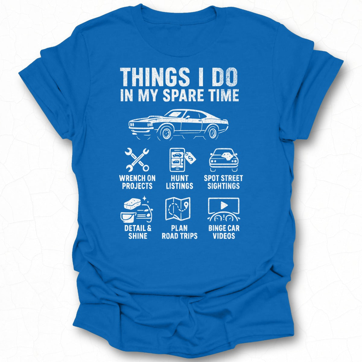 Funny Car Enthusiast T-Shirt for Auto Fans