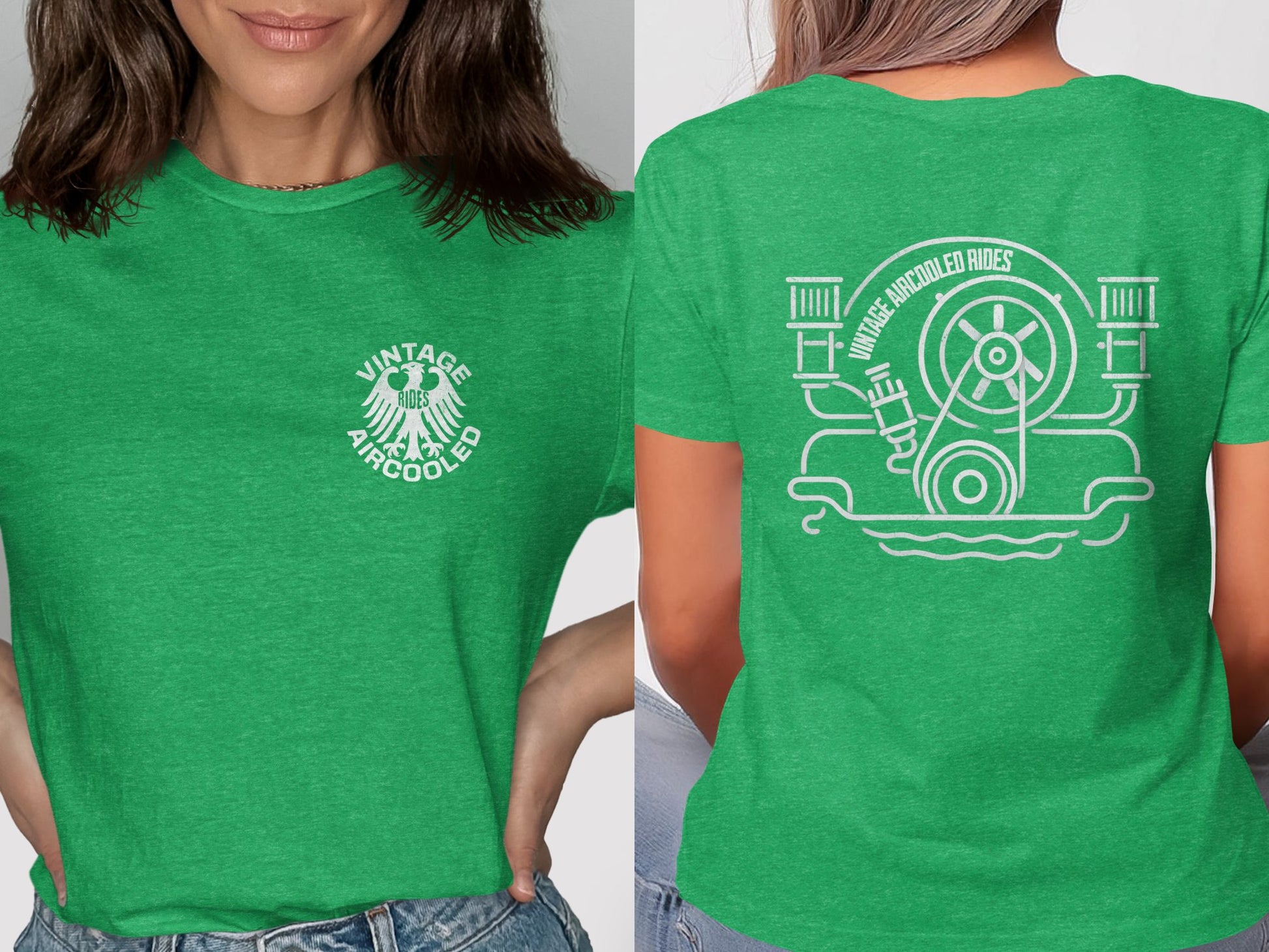 Vintage Aircooled Rides Graphic T-Shirt product