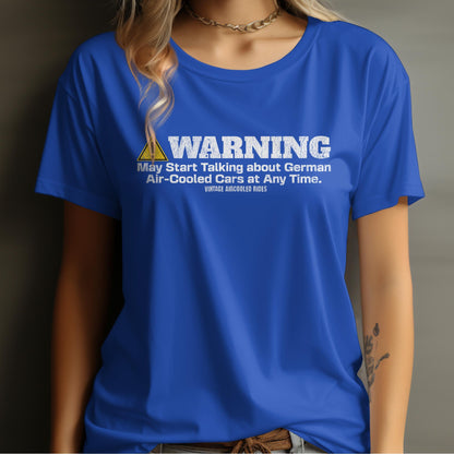 Warning German Air-Cooled Cars At Any Time product type