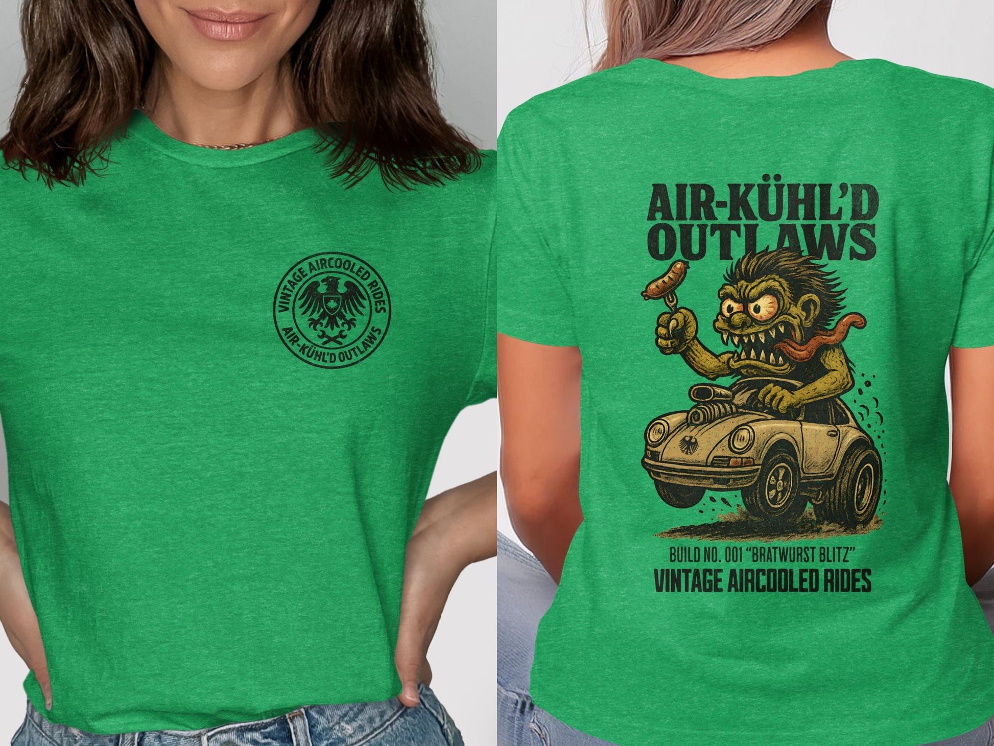 Air-Kühl'd Outlaws Retro Graphic Tee shirt product