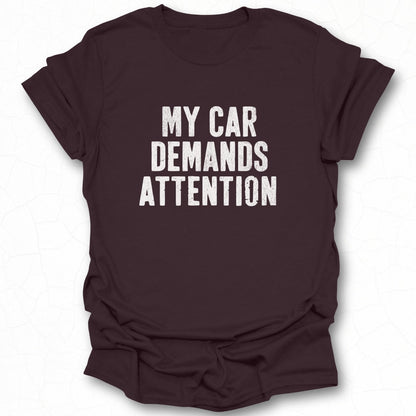 My Car Demands Attention Statement Product