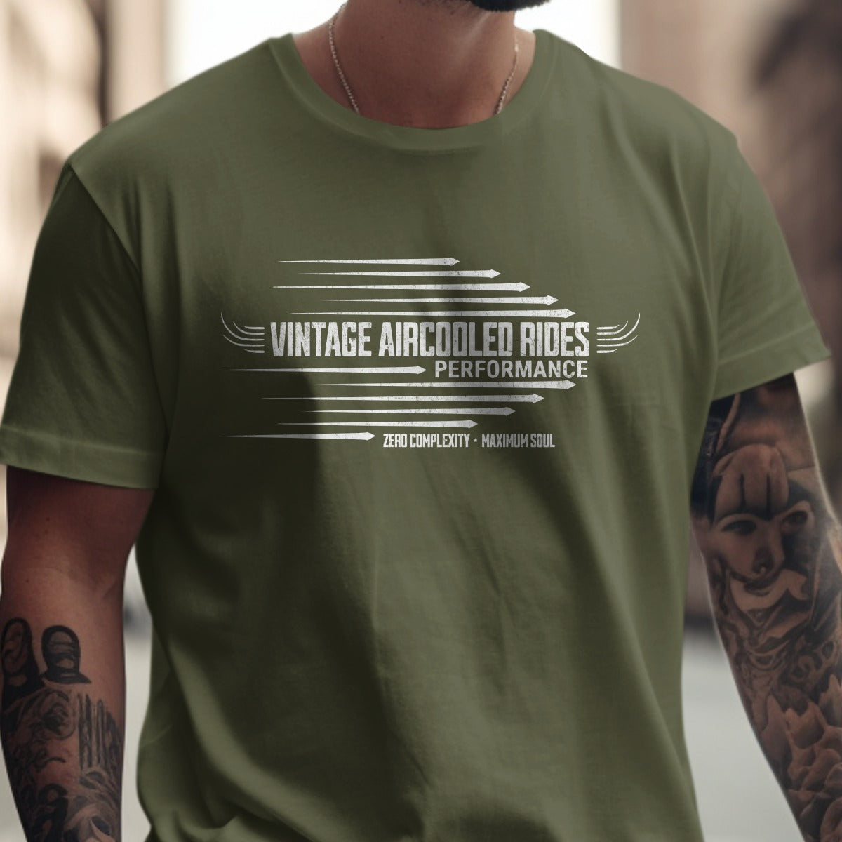 Vintage Aircooled Rides Performance T-shirt