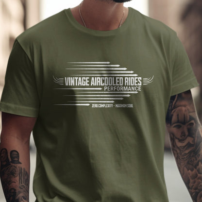 Vintage Aircooled Rides Performance T-shirt