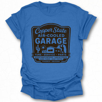 Copper State Air-Cooled Garage Tune Service Parts Shirt