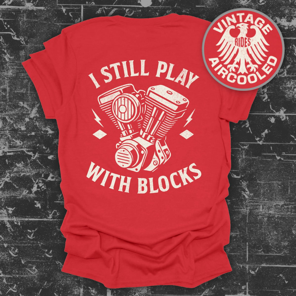 I Still Play With Blocks Vintage Rides Aircooled Shirt