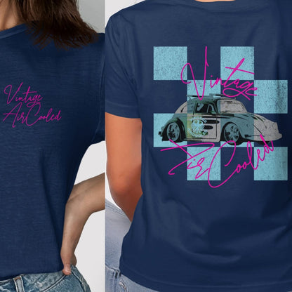 Vintage Air Cooled Car Graphic Design T-Shirt product