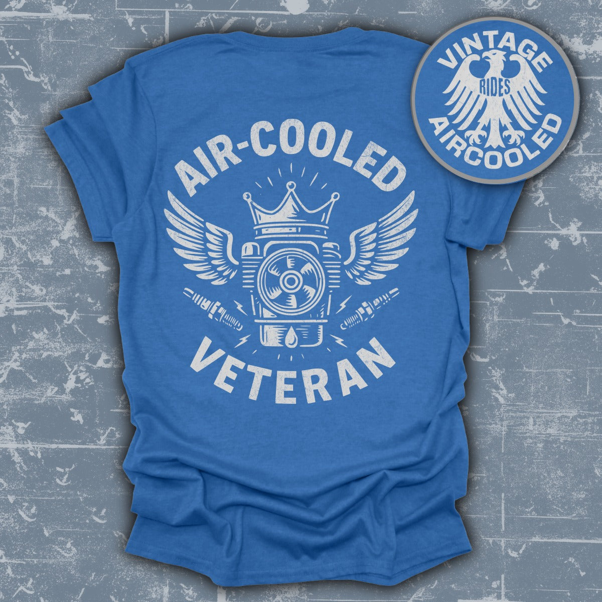 Air-Cooled Veteran Graphic T-Shirt product