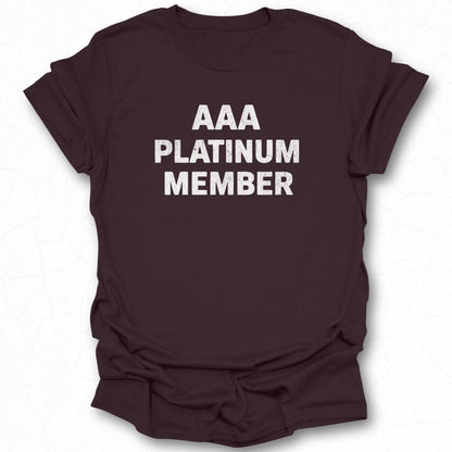 AAA Platinum Member T-shirt product