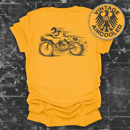 Vintage Rides Yellow Graphic T-Shirt product