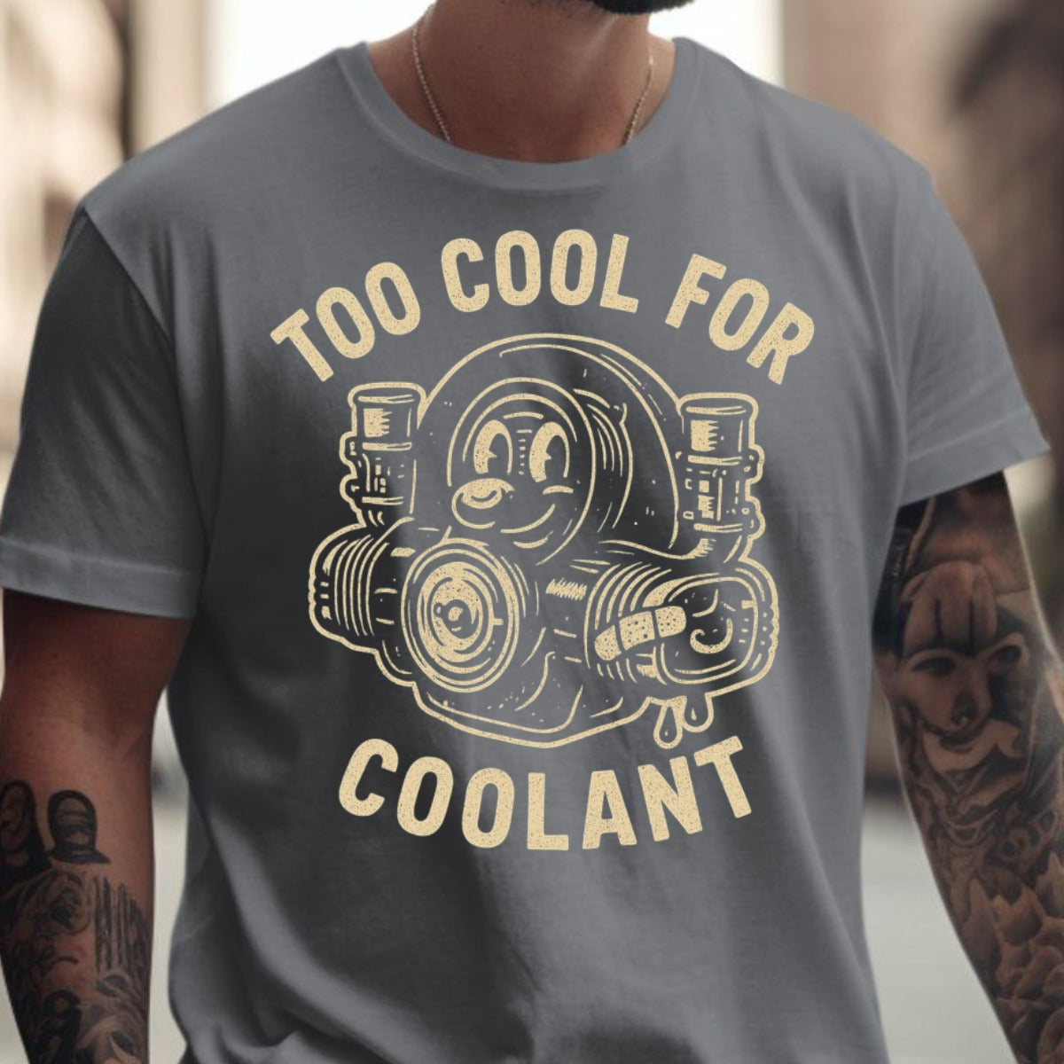 Too Cool for Coolant Graphic Tee Shirt product