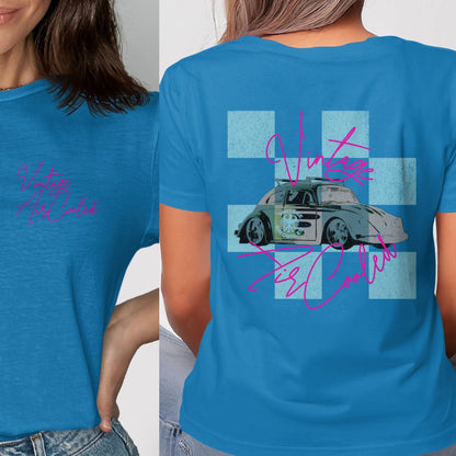Vintage Car Graphic Tee Casual Fashion Product
