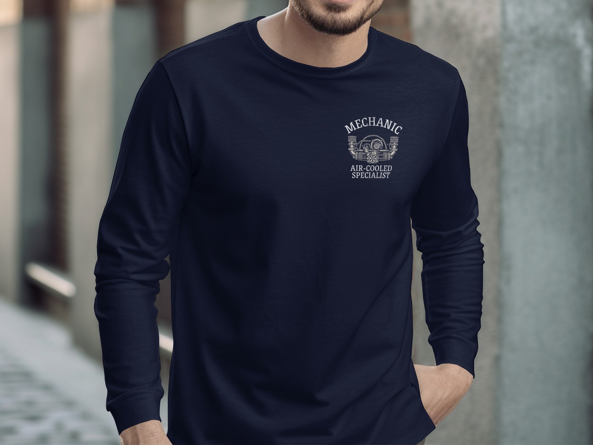 Mechanic Air Cooled Specialist Printed Shirt product type