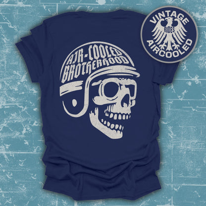 Air Cooled Brotherhood Skull Design T-Shirt product