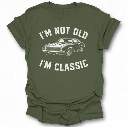 Vintage Car Enthusiast Not Old Classic T-Shirt